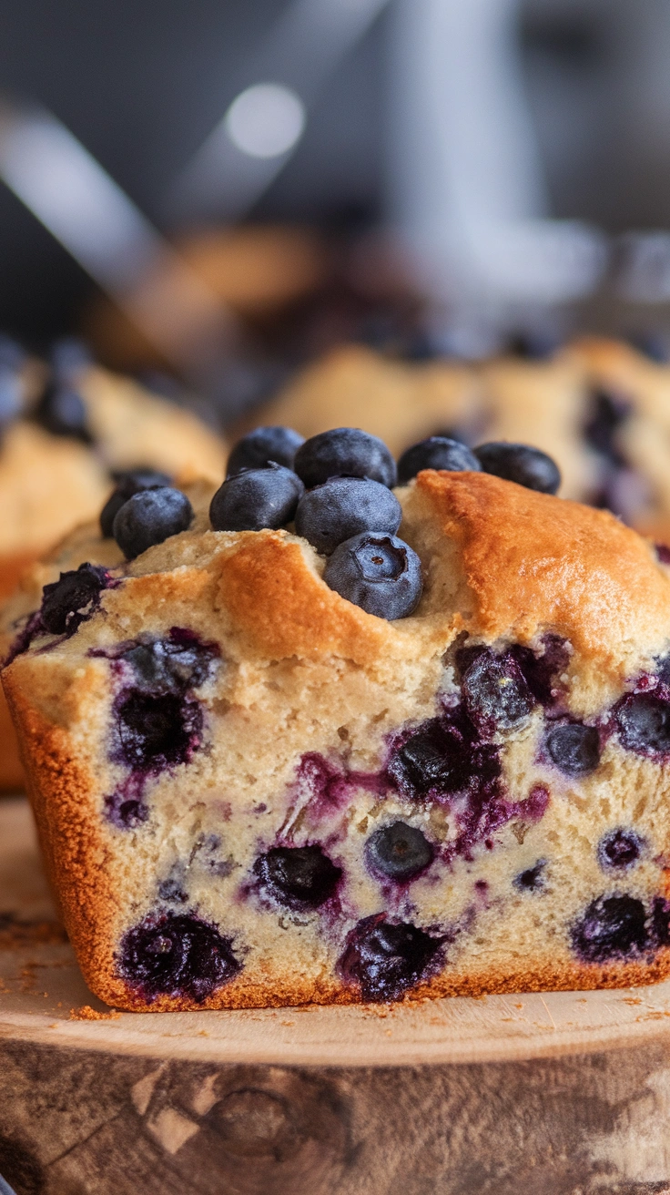 Blueberry Yogurt Loaf