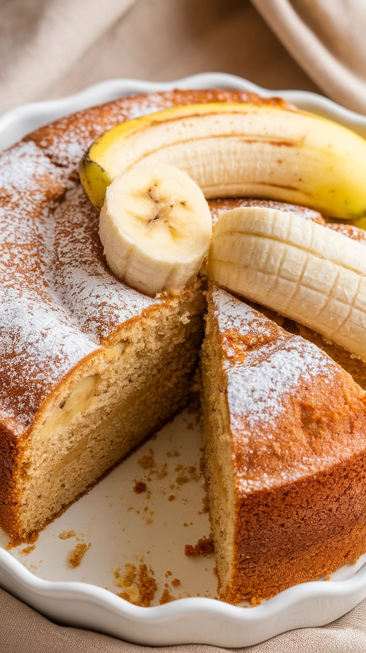 Buttermilk Banana Cake