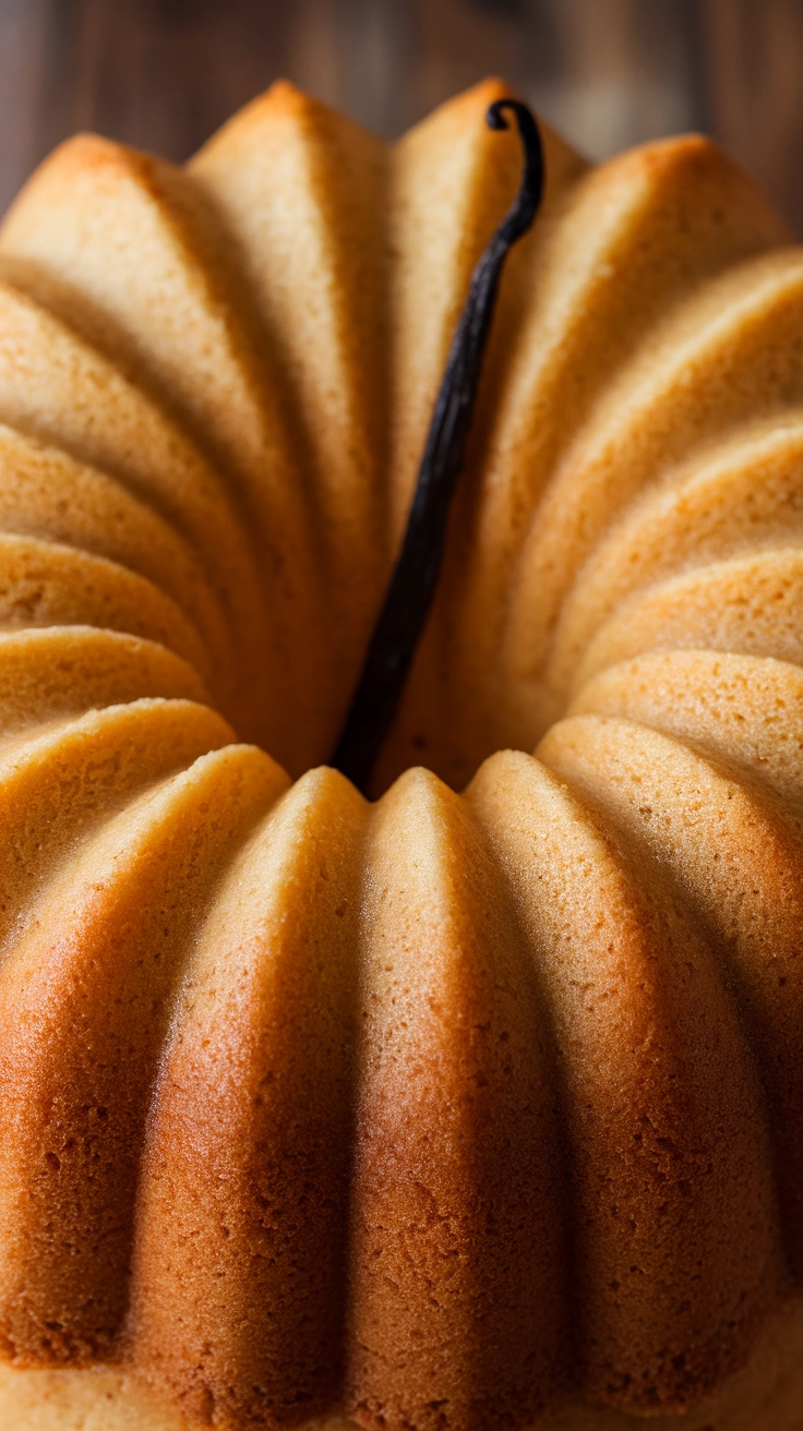 Buttermilk Vanilla Bundt Cake