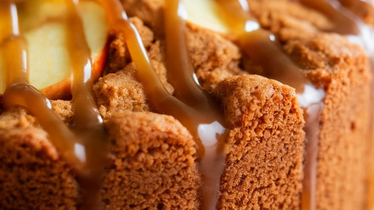 Caramel Apple Spice Cake - Featured