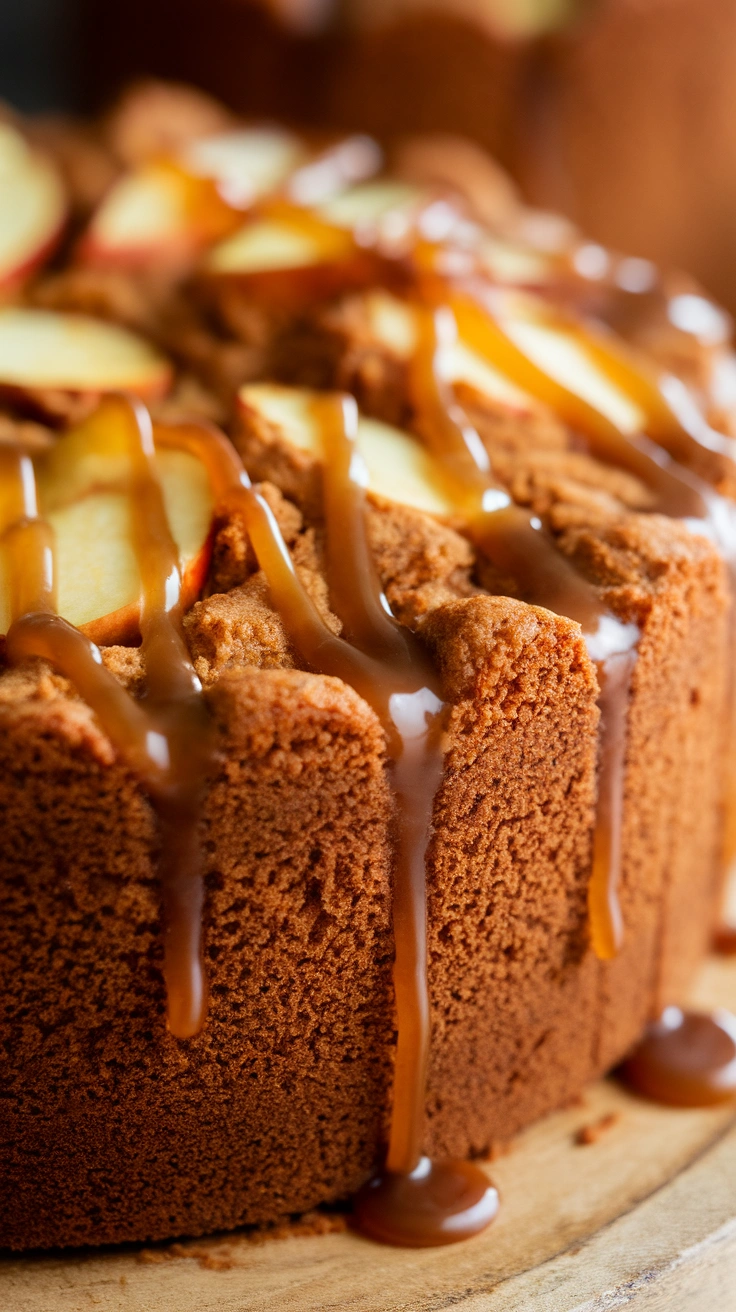 Caramel Apple Spice Cake