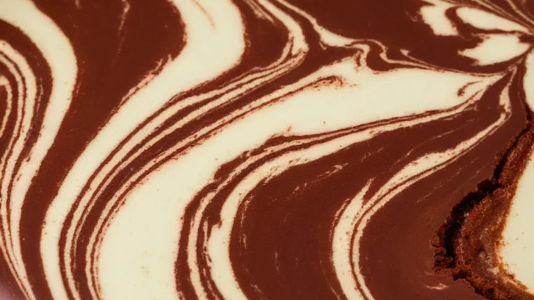 Chocolate and Vanilla Marble Cake - Featured