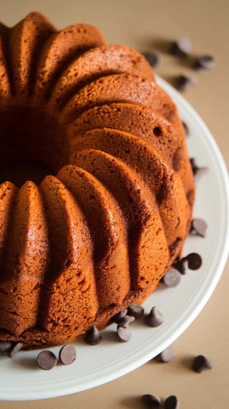 Chocolate Chip Bundt Cake