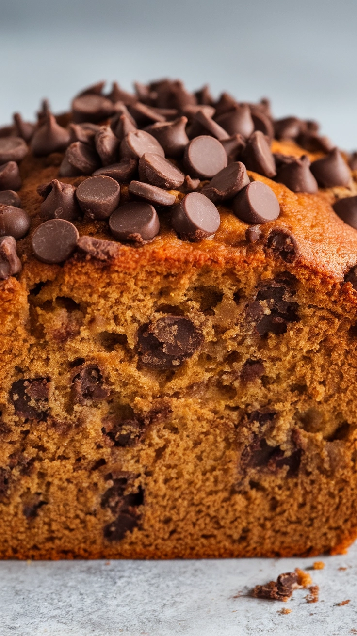Chocolate Chip Loaf Cake