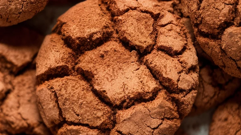 Chocolate Crinkle Cookies - Featured
