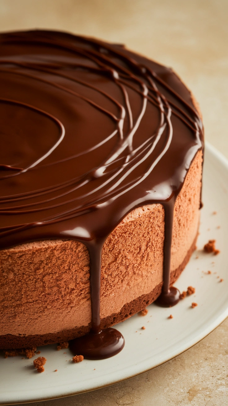 Chocolate Ganache Cheesecake