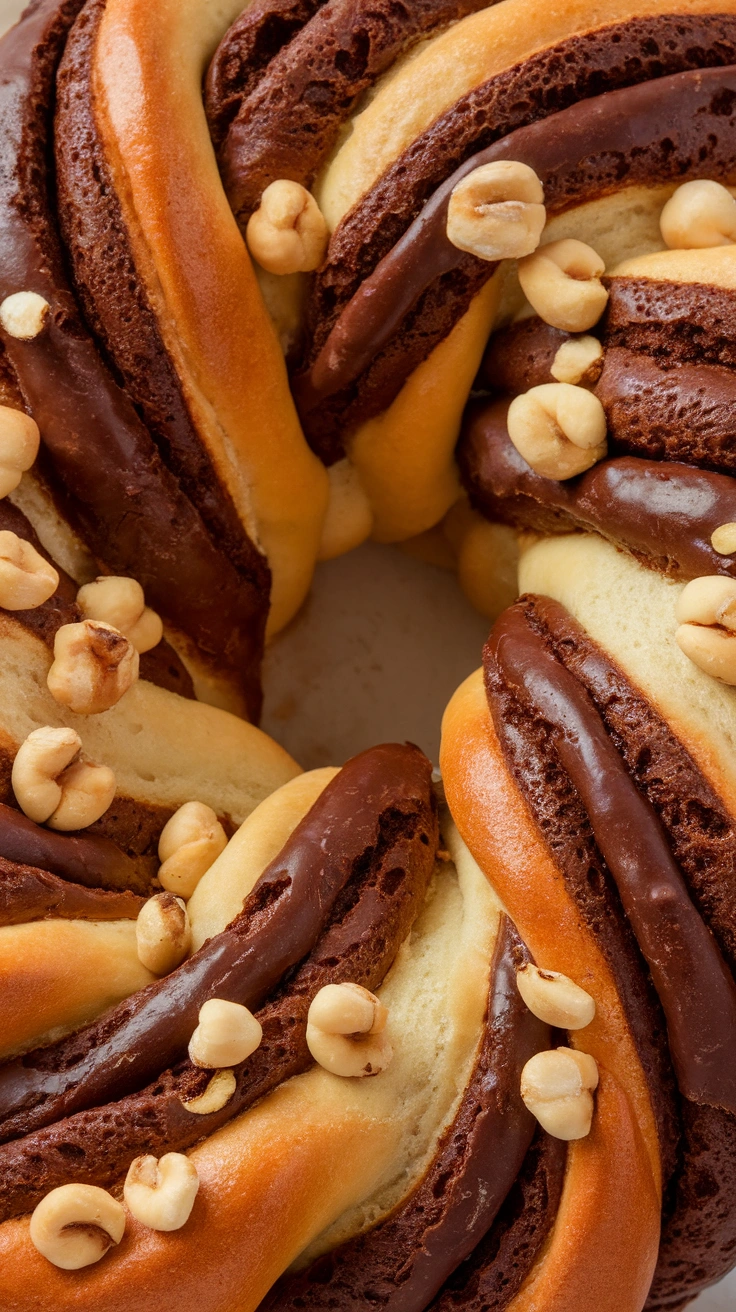 Chocolate Hazelnut Babka