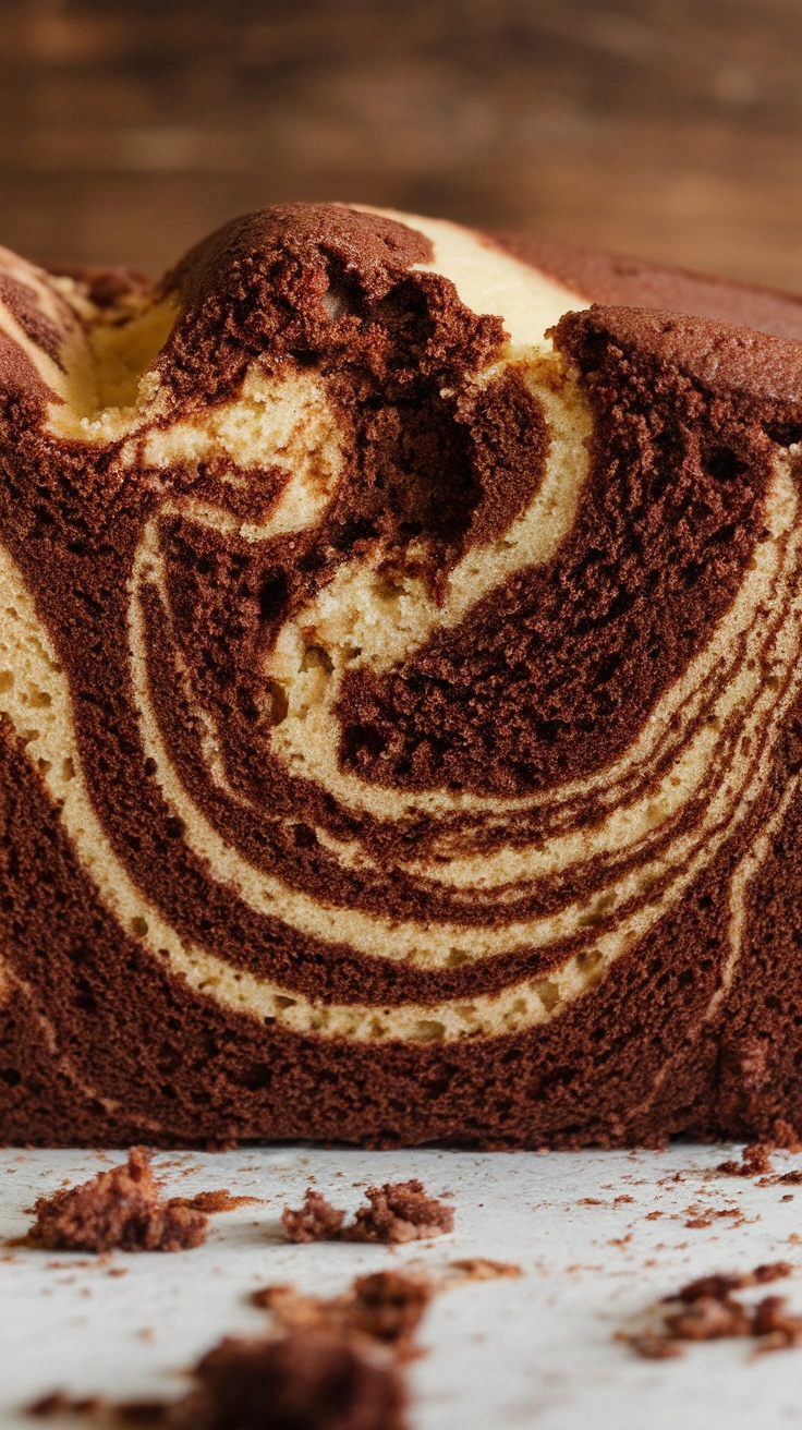 Chocolate Marble Loaf