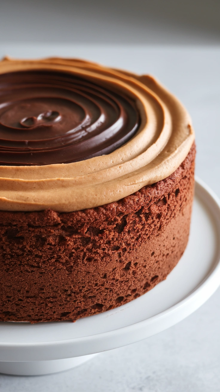 Chocolate Peanut Butter Cake