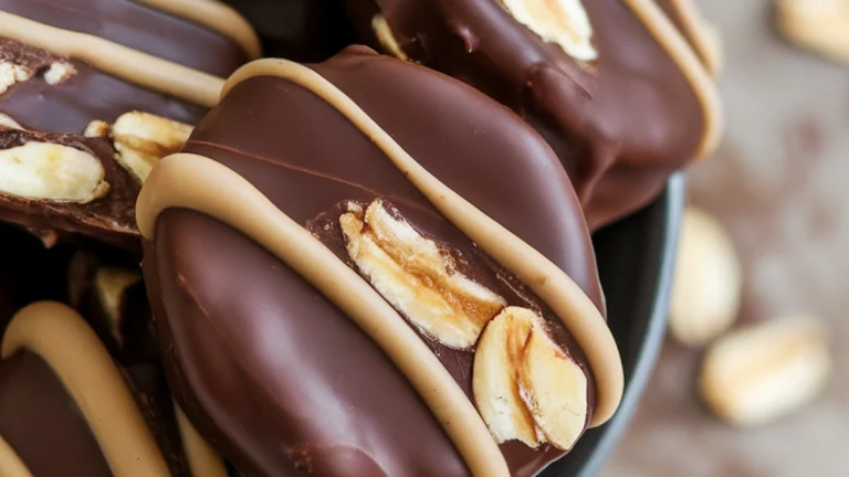 Chocolate Peanut Butter Oatmeal Drops - Featured