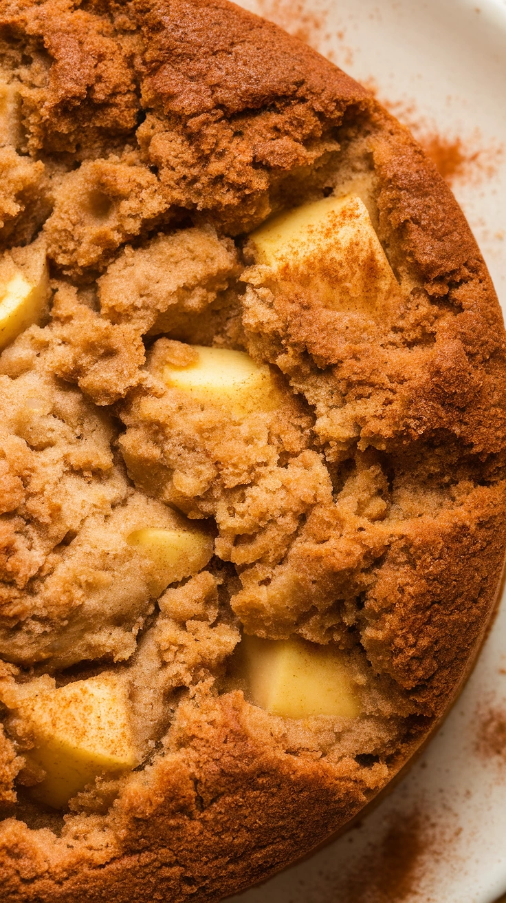 Chunky Apple and Cinnamon Cake