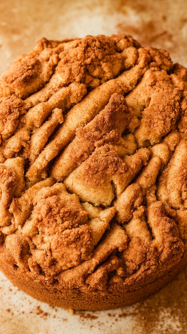 Cinnamon Streusel Coffee Cake
