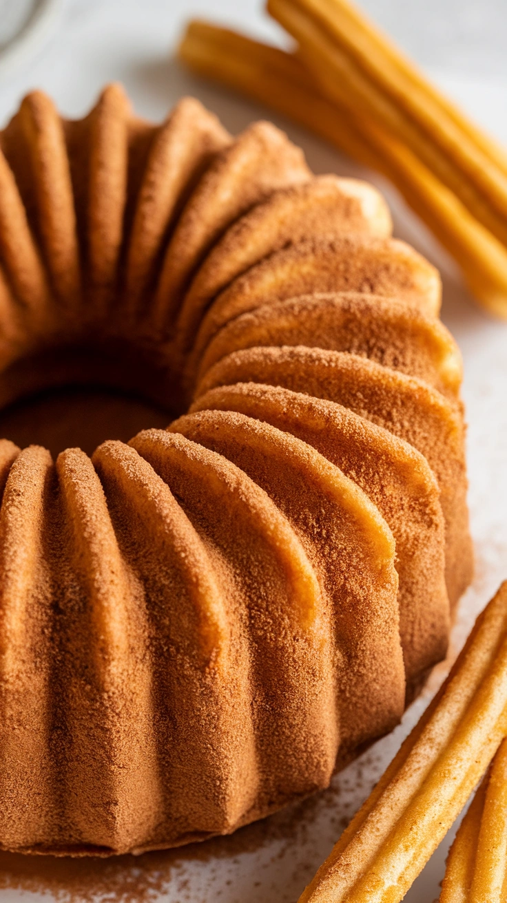 Cinnamon Sugar Churro Cake