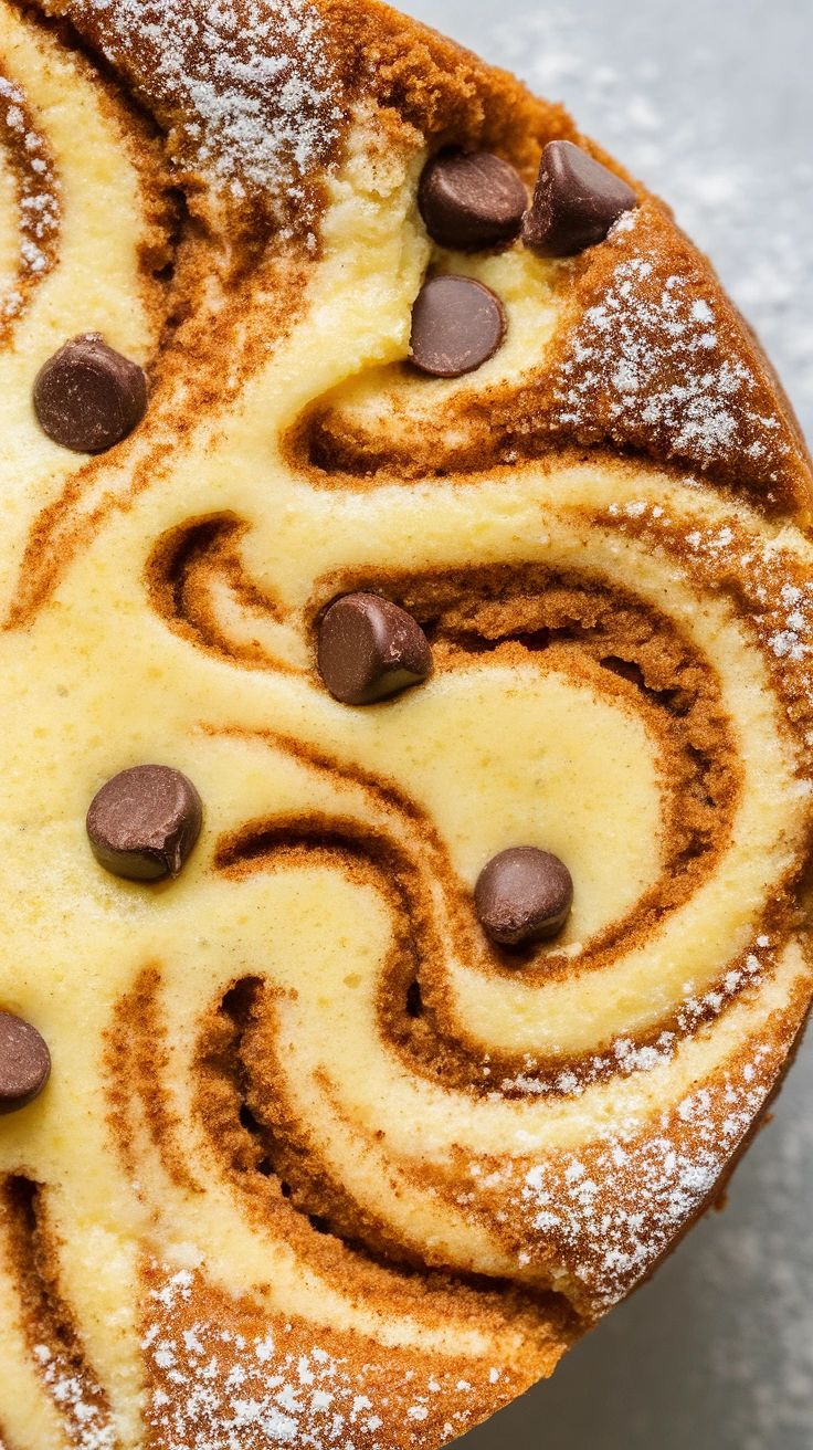 Cinnamon Swirl Yogurt Cake