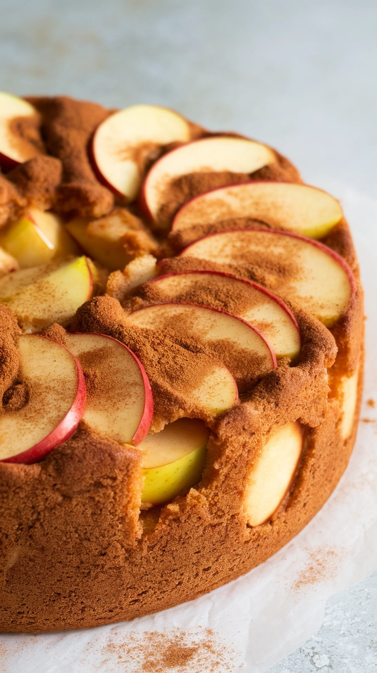 Classic Cinnamon Fresh Apple Cake