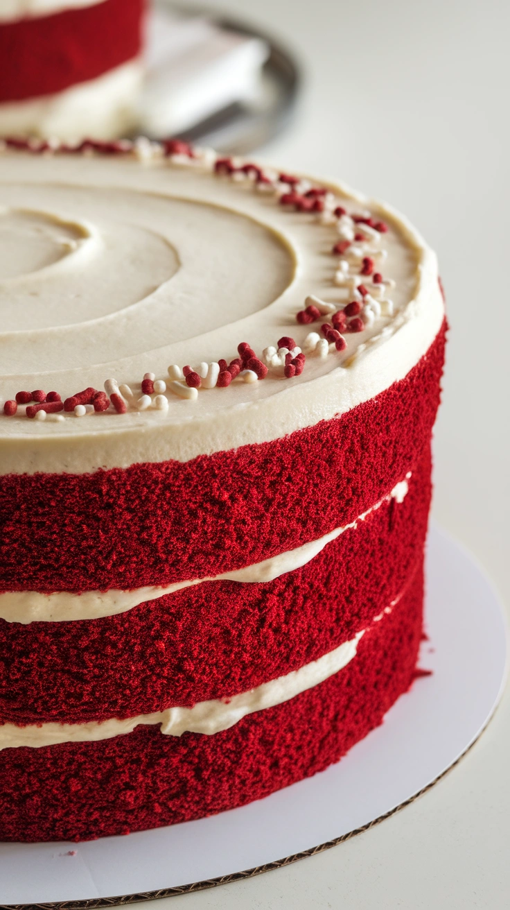 Classic Red Velvet Layer Cake
