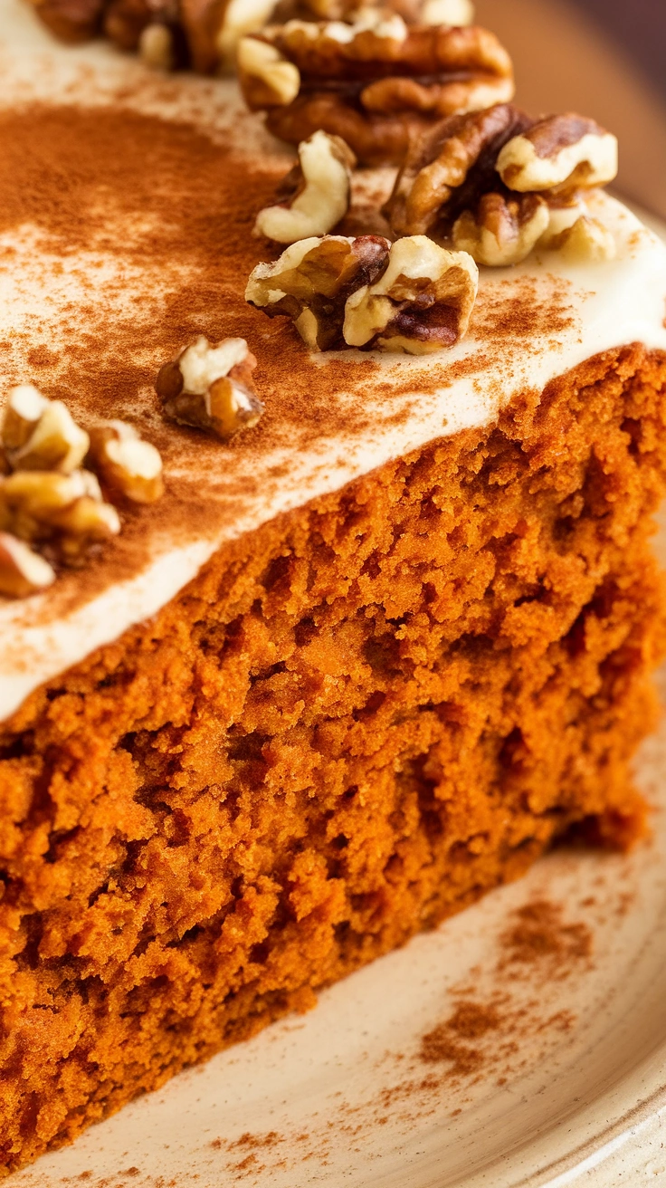 Classic Spiced Carrot Cake
