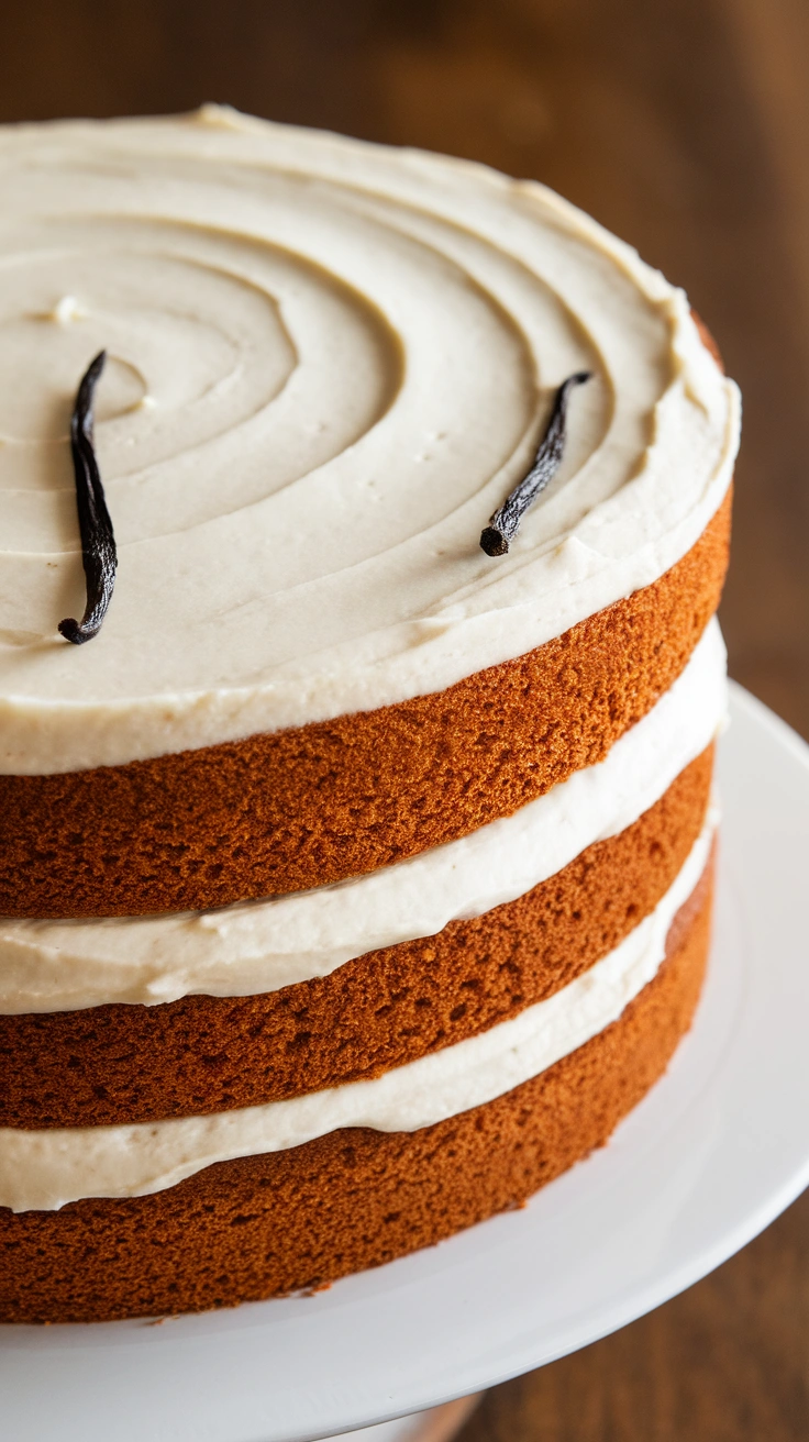 Classic Vanilla Bean Layer Cake