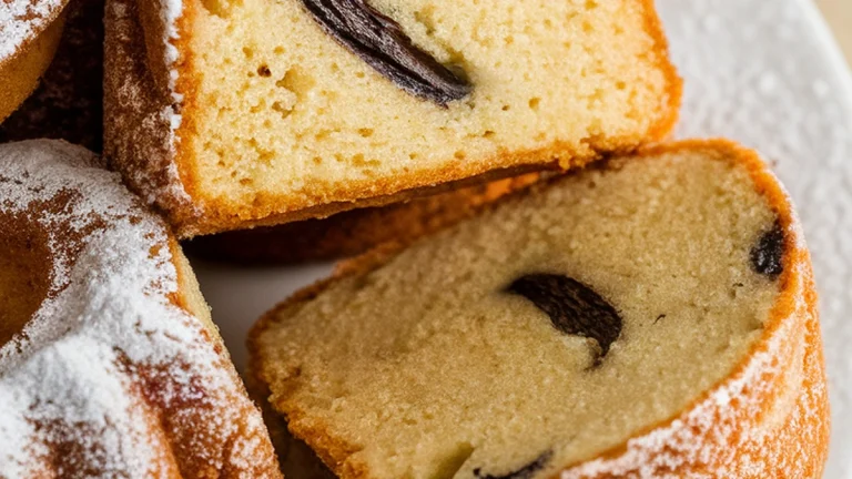 Classic Vanilla Bean Mini Bundts - Featured