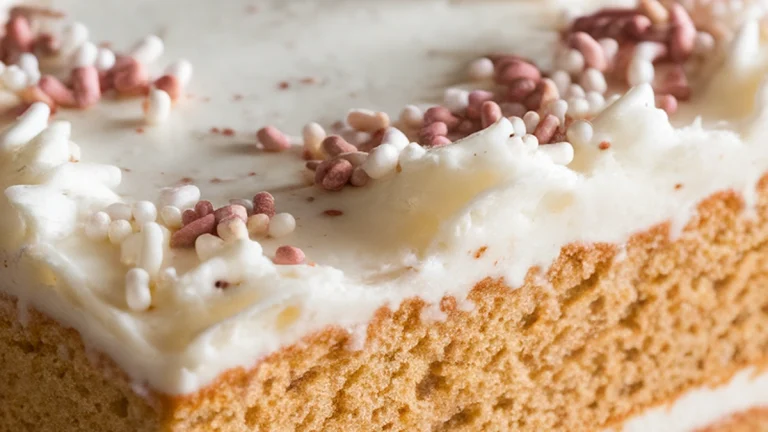 Classic Vanilla Sheet Cake - Featured