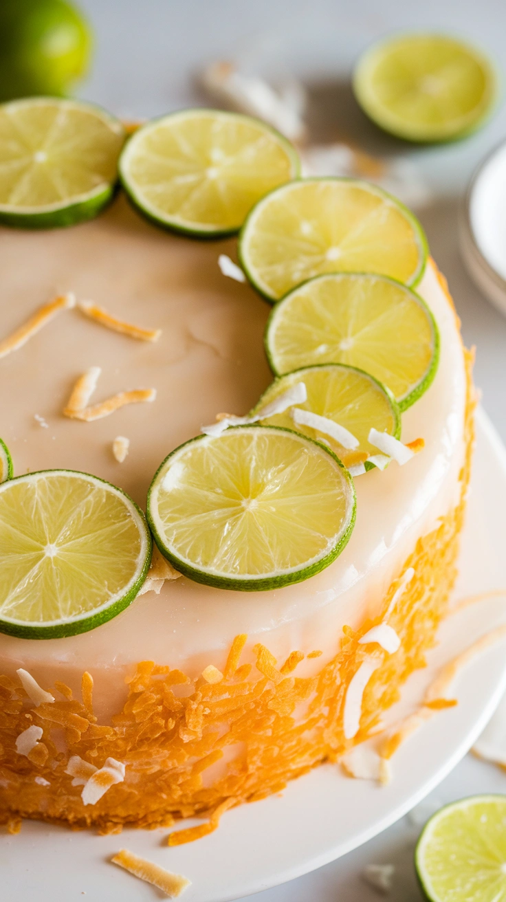 Coconut Lime Cake