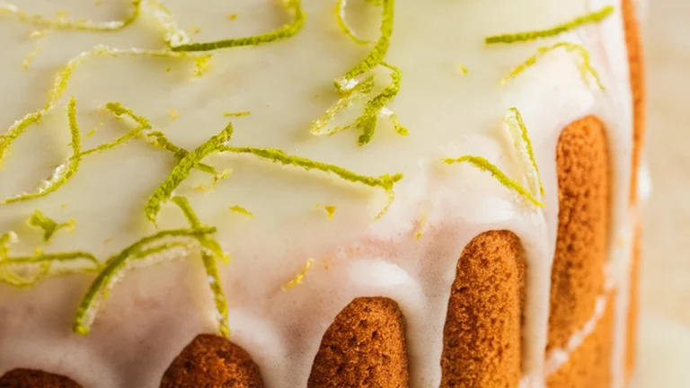 Coconut Oil and Lime Cake - Featured