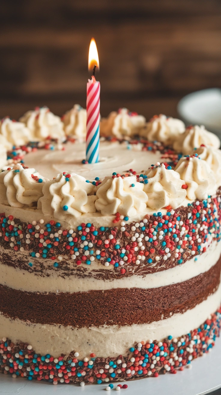 Confetti Birthday Cake