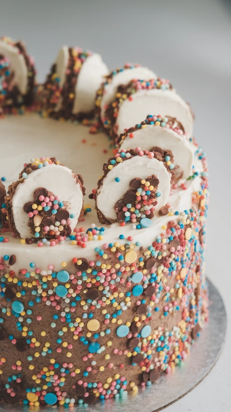 Confetti Birthday Cake