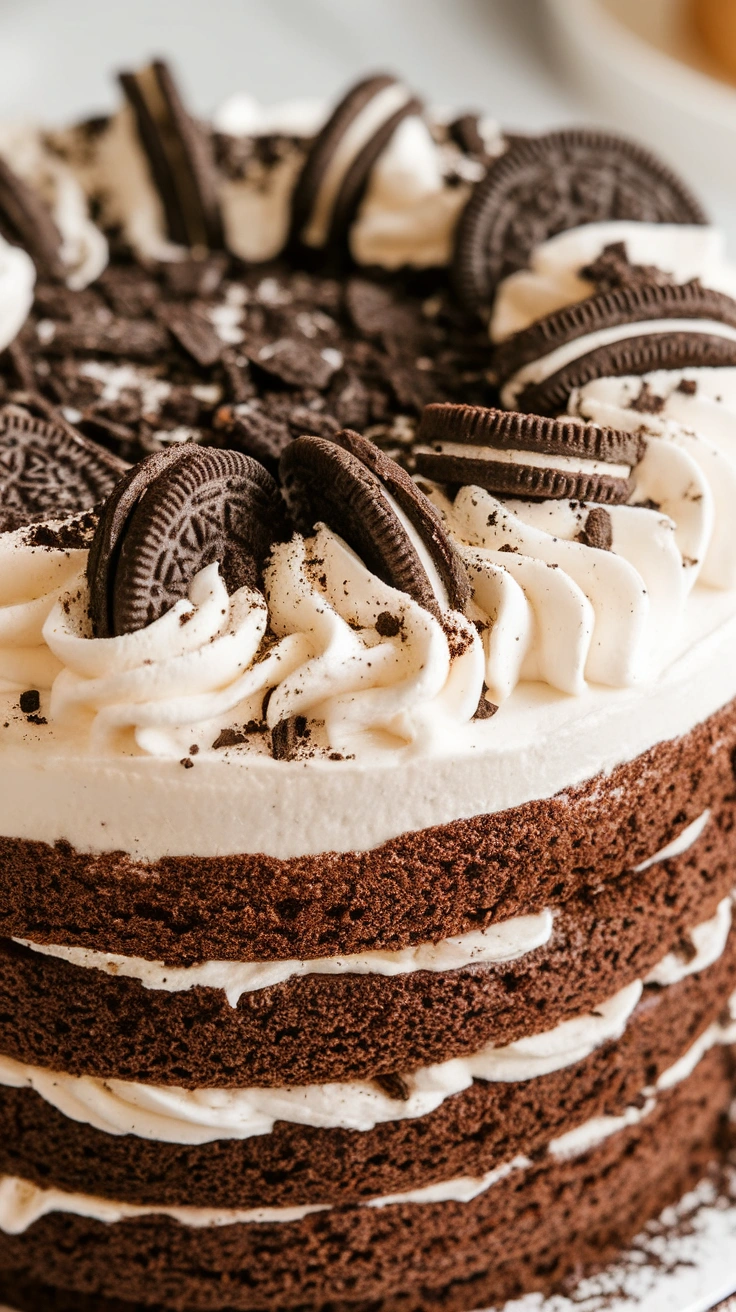 Cookies and Cream Cake