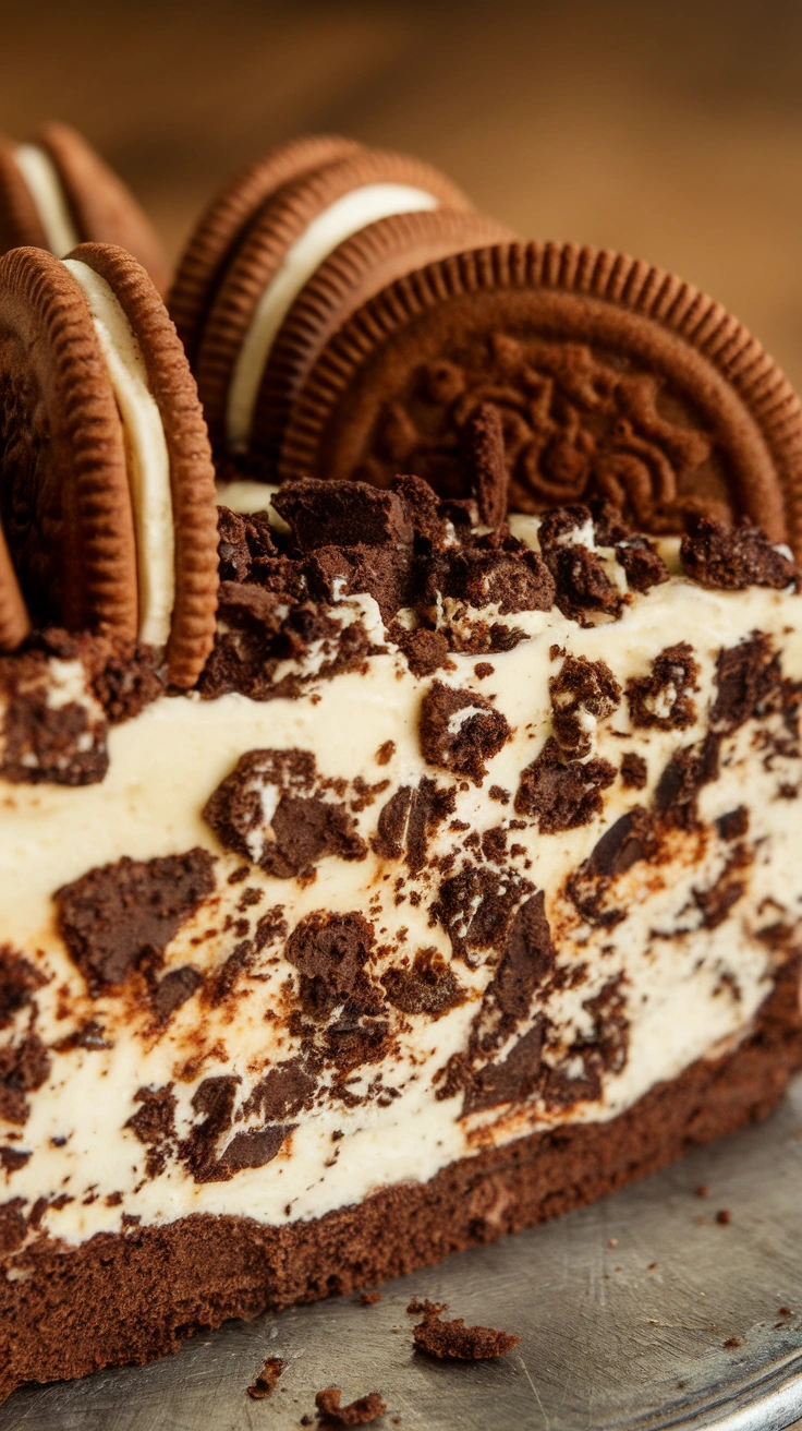 Cookies and Cream Cheesecake