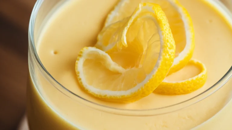 Creamy Lemon Posset - Featured