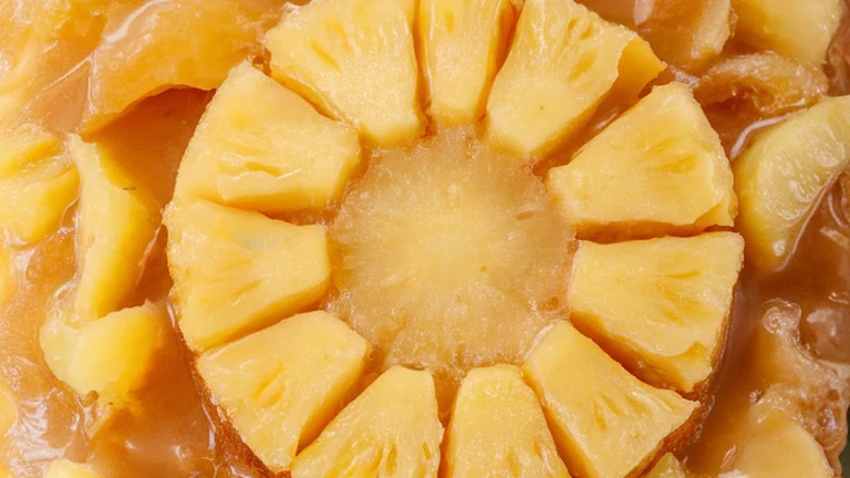 Crushed Pineapple Sheet Cake - Featured