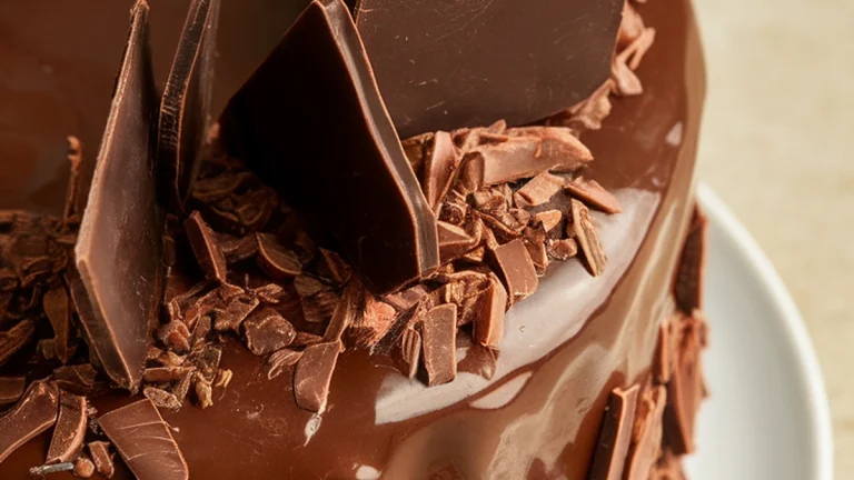 Dark Chocolate Avocado Cake - Featured