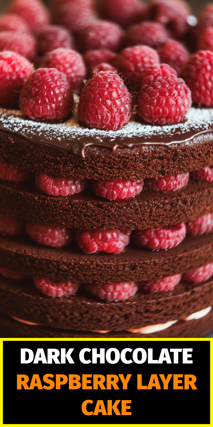 Walmart Raspberry Layer Cake Dark Chocolate Raspberry Layer Cake