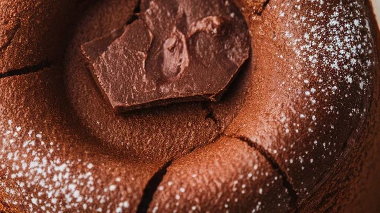 Dark Chocolate Soufflé - Featured