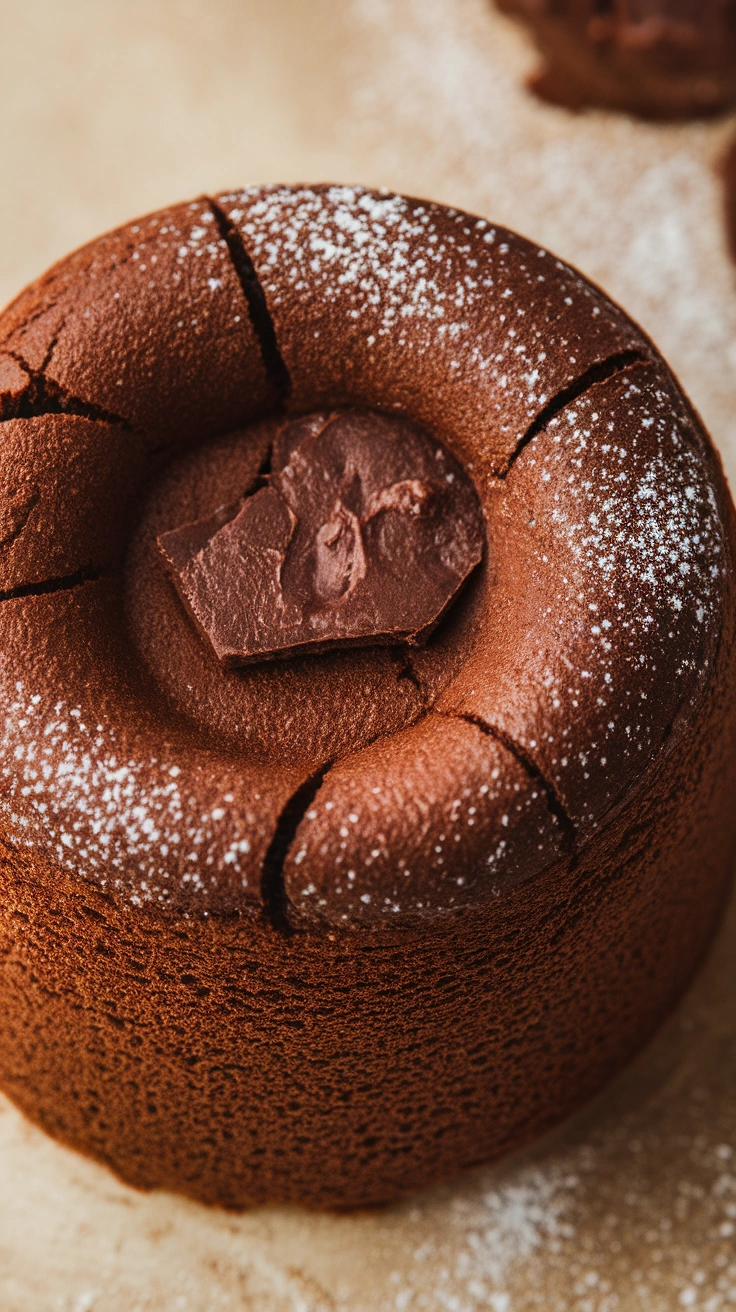 Dark Chocolate Souffl&eacute;
