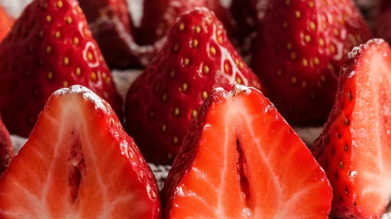 Dark Chocolate Strawberry Cake - Featured