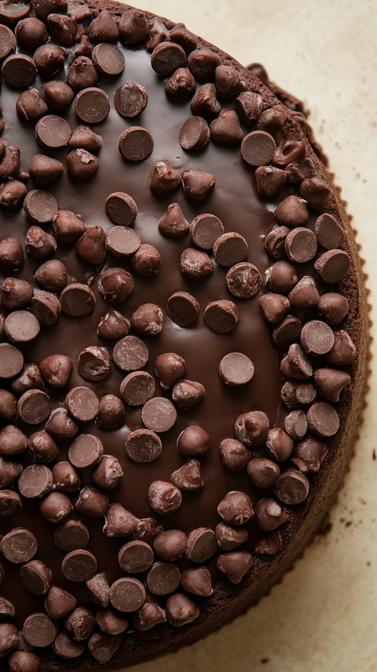 Dark Chocolate Zucchini Cake