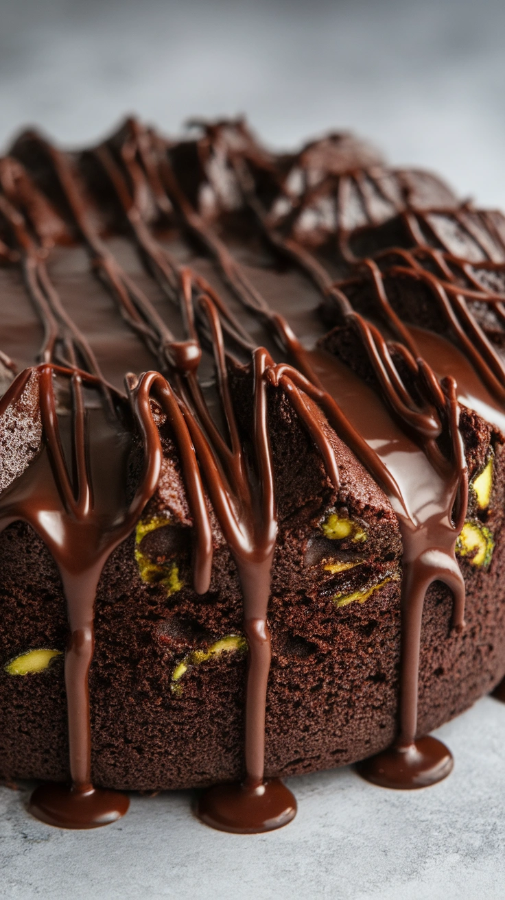 Dark Chocolate Zucchini Cake