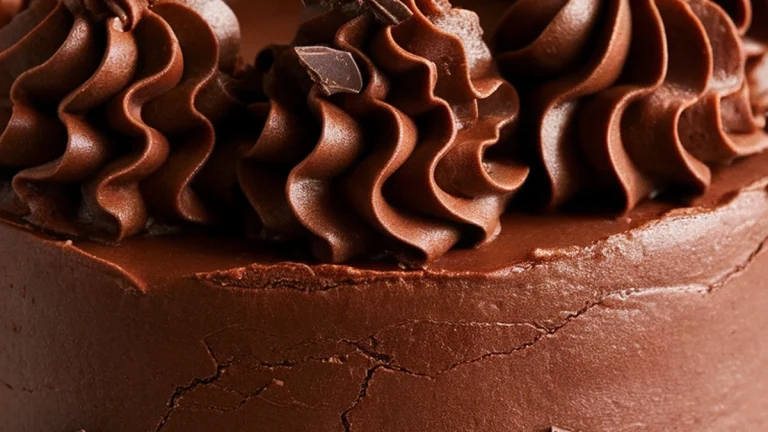 Deep Dark Devil's Food Cake - Featured