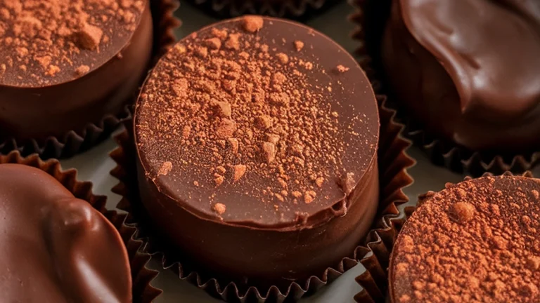 Double Chocolate Fudge Mini Cakes - Featured