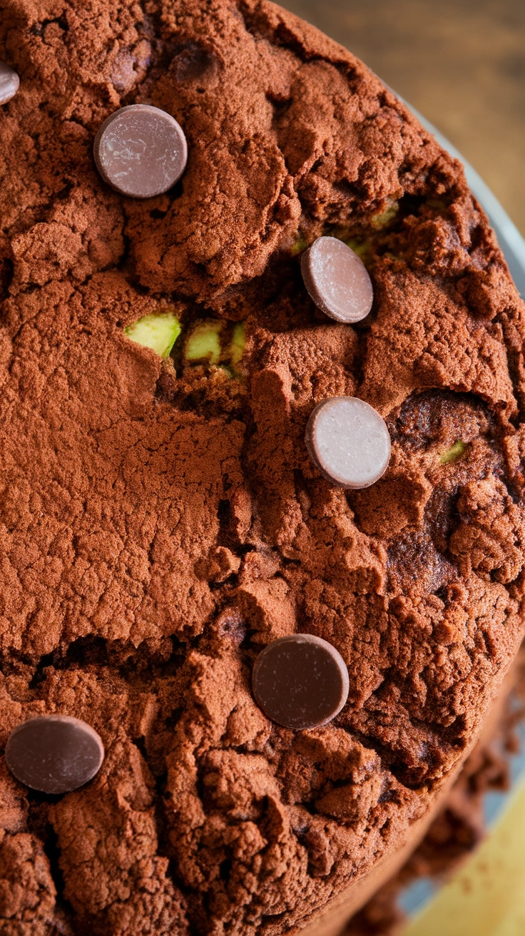 Double Chocolate Zucchini Cake