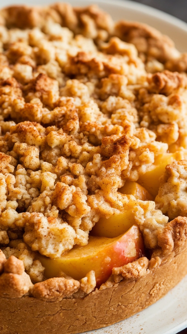 Dutch Apple Crumb Pie
