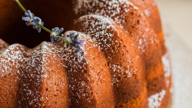 Earl Grey and Lavender Bundt - Featured