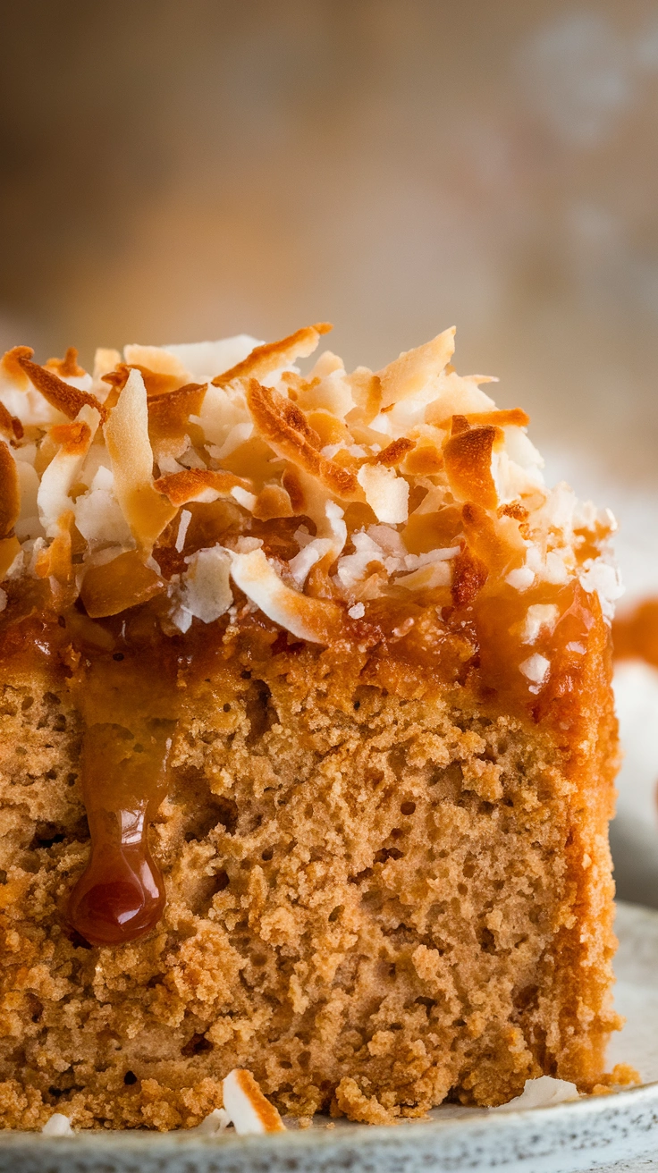 Easy Coconut Condensed Milk Cake