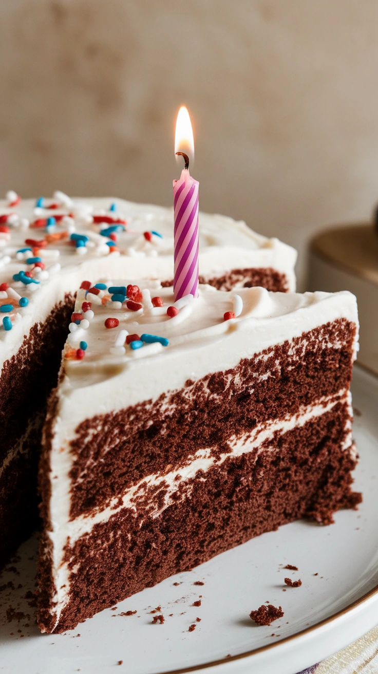 Eggless Chocolate Fudge Cake