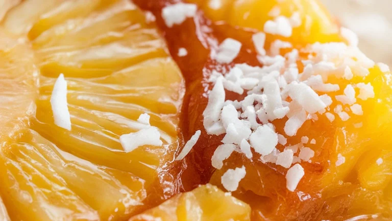 Eggless Pineapple Upside-Down Cake - Featured