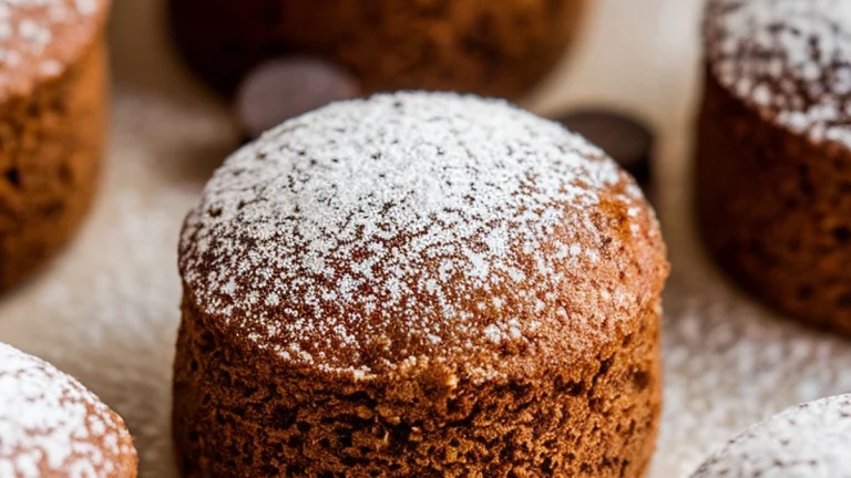 Espresso Chip Mini Cakes - Featured