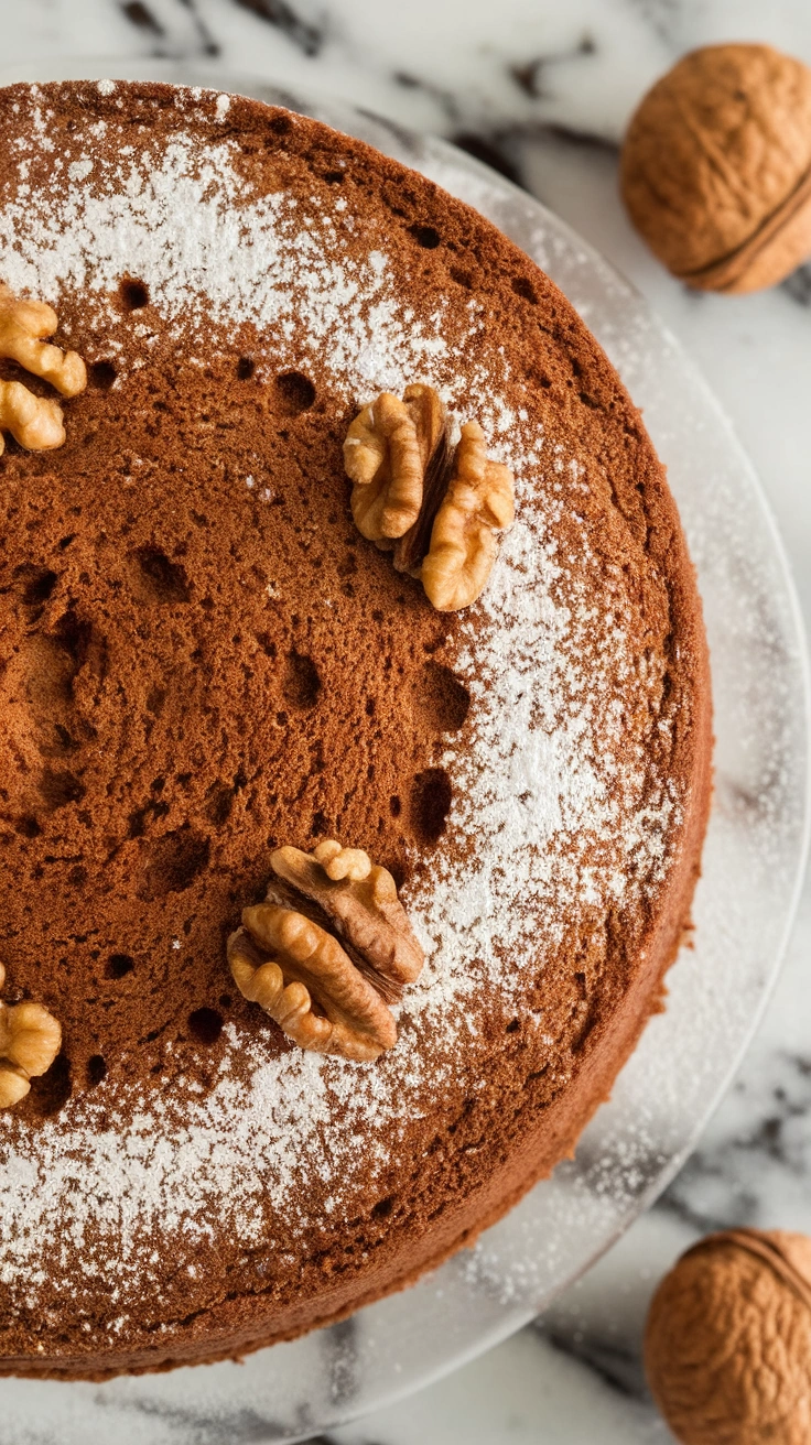 Espresso Walnut Sponge