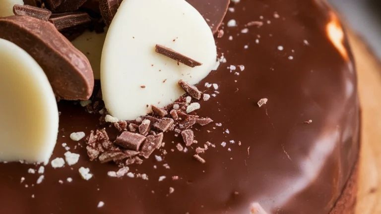 Flourless Chocolate Truffle Cake - Featured